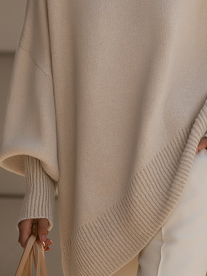 TESS | Pull Poncho Élégant