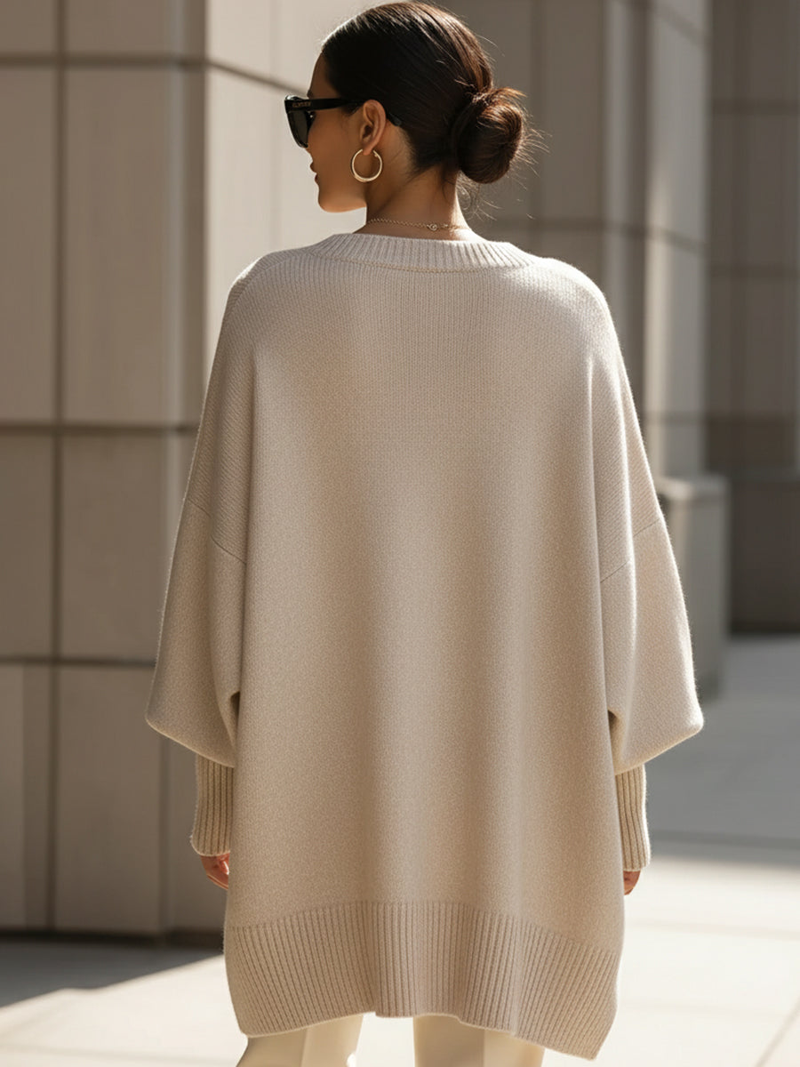 TESS | Pull Poncho Élégant