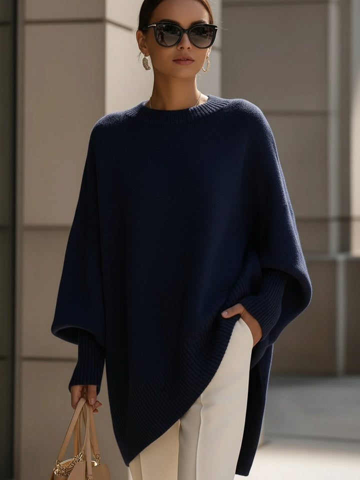 TESS | Pull Poncho Élégant