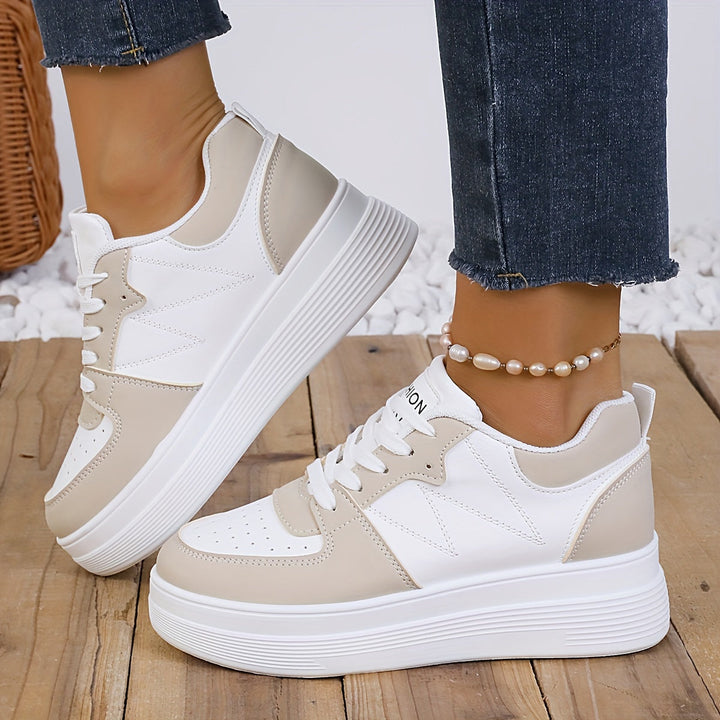 CHEMAINE | Baskets Plateforme Chic