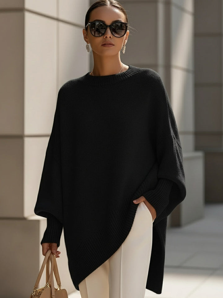 TESS | Pull Poncho Élégant