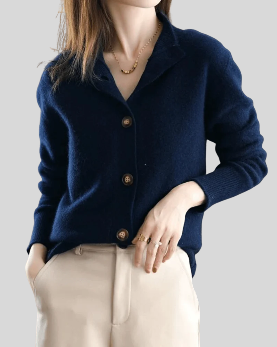 MÍLA | Cardigan Boutonné Chic