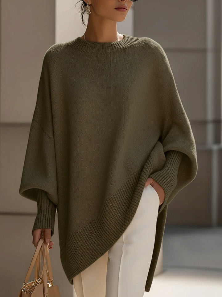 TESS | Pull Poncho Élégant