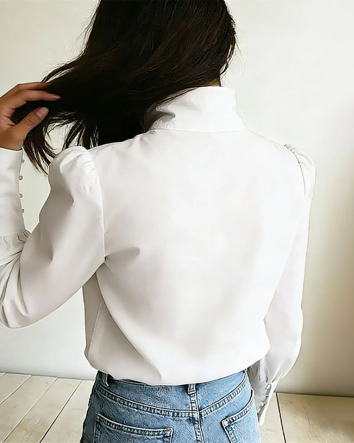 VALENTÍNE | Blouse Col Montant