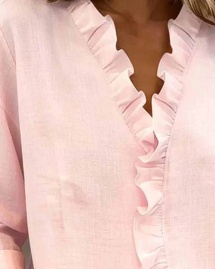 SUZE | Blouse à Volants Susan