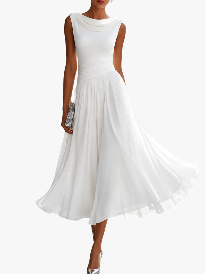 COLETTE | ROBE MIDI ÉLÉGANTE CHIC POUR FEMMES