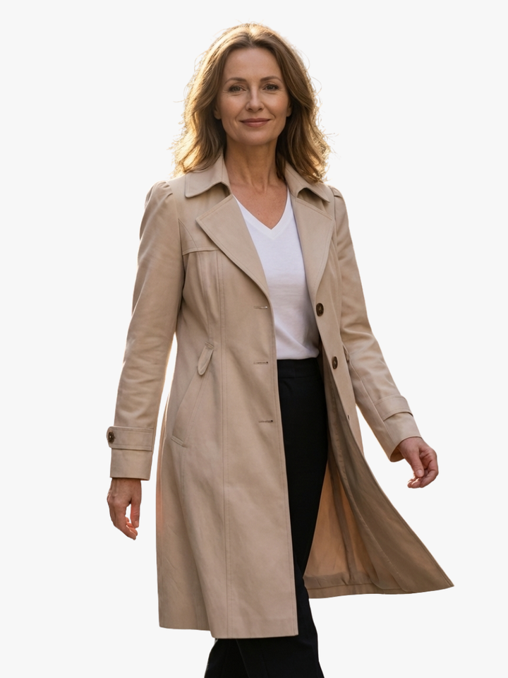ADÈLE | MANTEAU LONG ÉLÉGANT POUR FEMMES