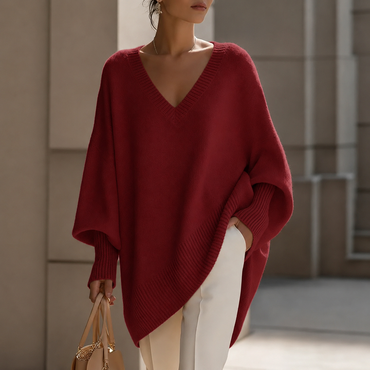 ALET | Pull Oversize Luxe à Col V