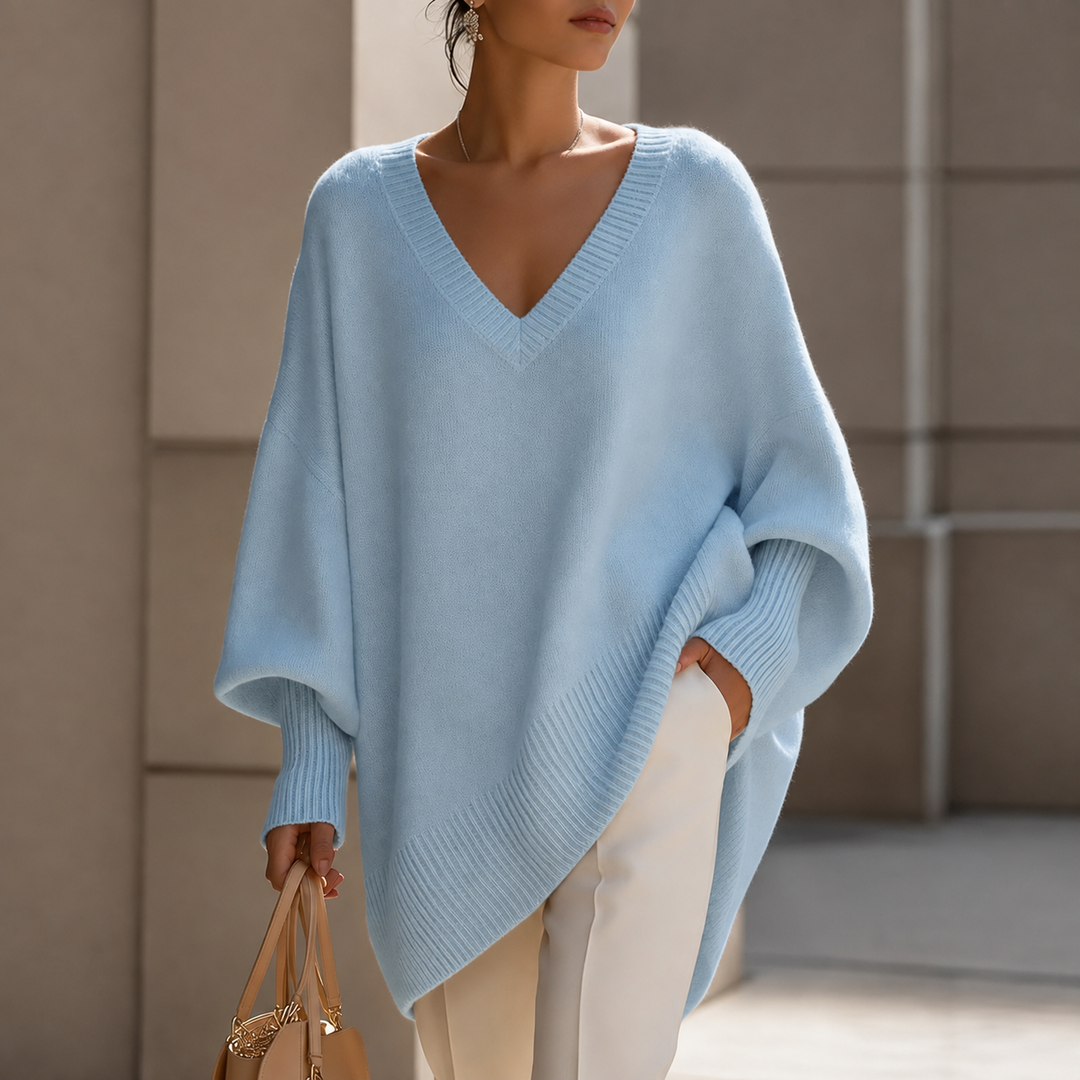 ALET | Pull Oversize Luxe à Col V