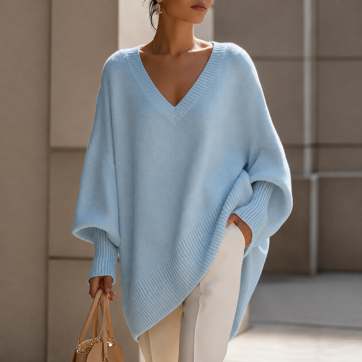 ALET | Pull Oversize Luxe à Col V