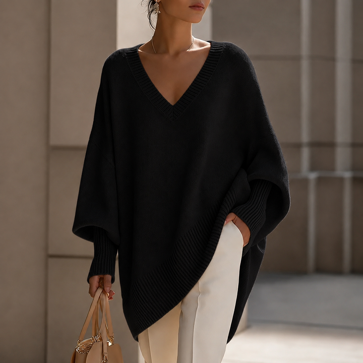 ALET | Pull Oversize Luxe à Col V