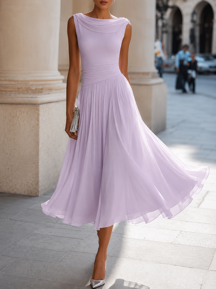 COLETTE | ROBE MIDI ÉLÉGANTE CHIC POUR FEMMES