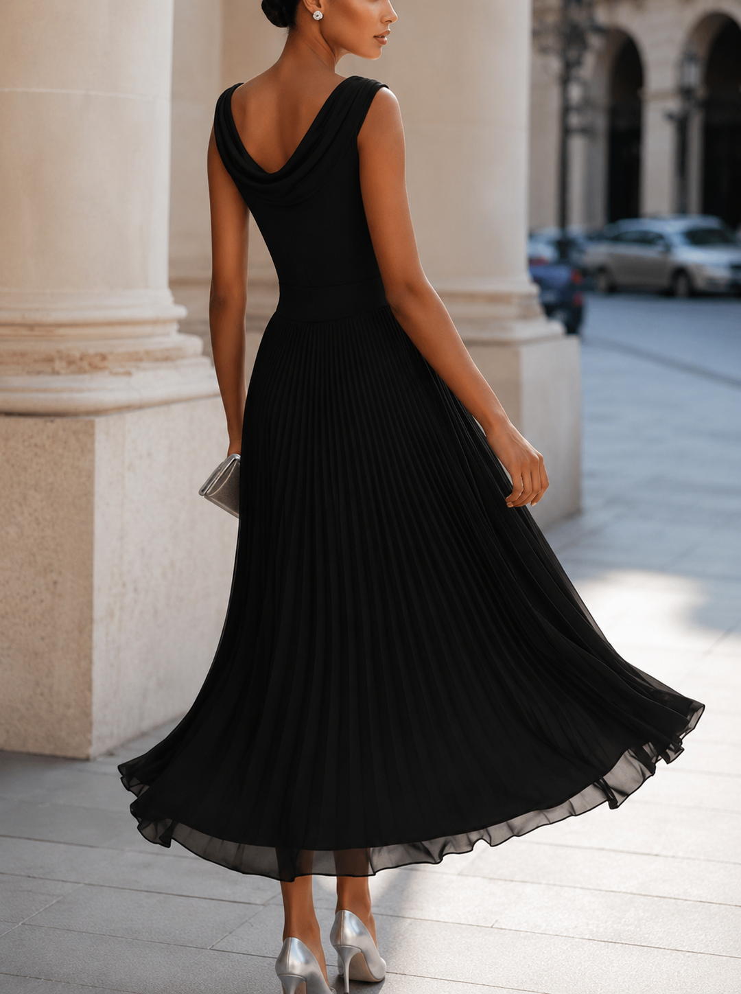COLETTE | ROBE MIDI ÉLÉGANTE CHIC POUR FEMMES