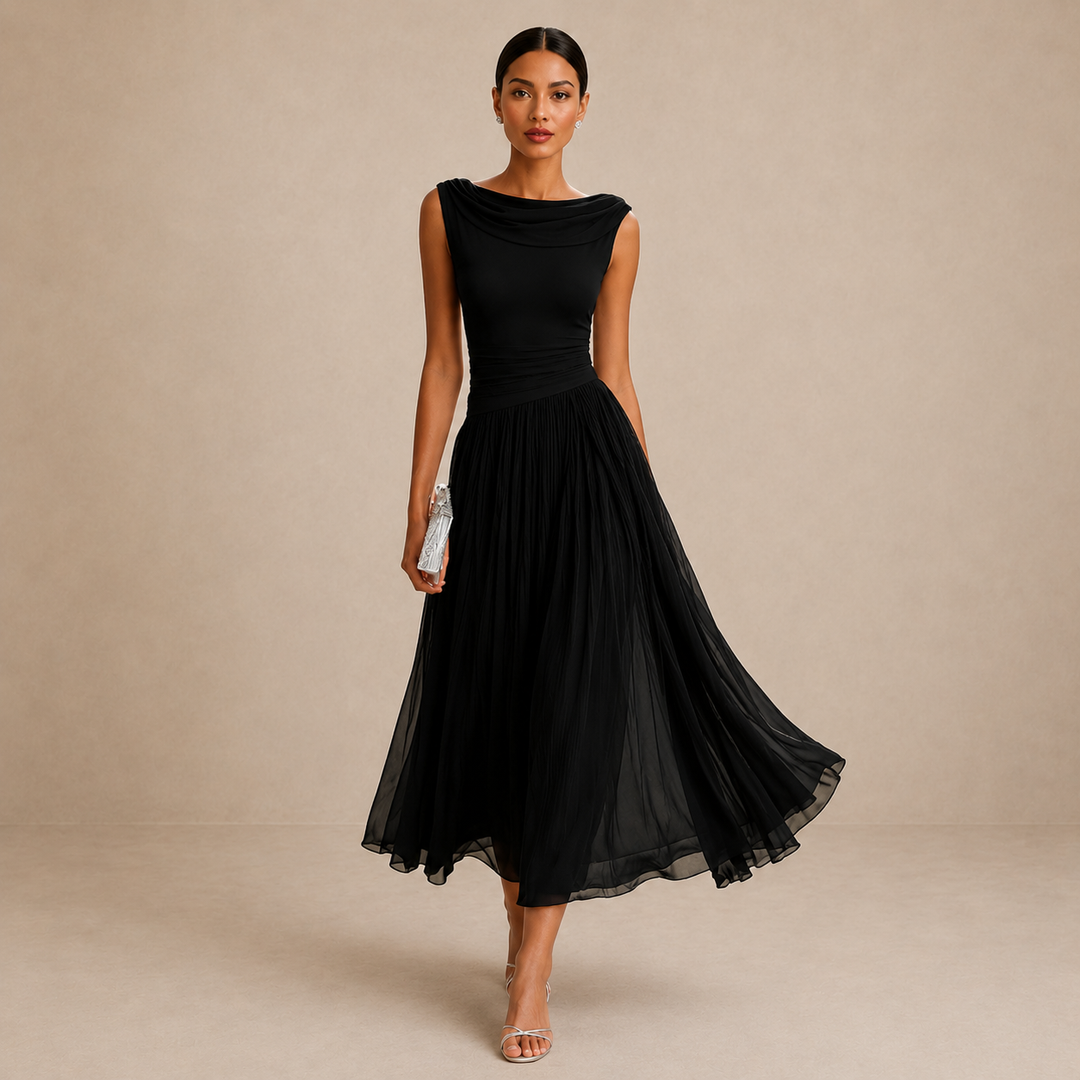 COLETTE | ROBE MIDI ÉLÉGANTE CHIC POUR FEMMES