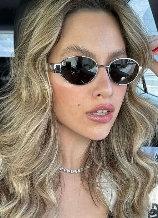 CHARLOTTE | Lunettes de soleil rondes, raffinées et élégantes