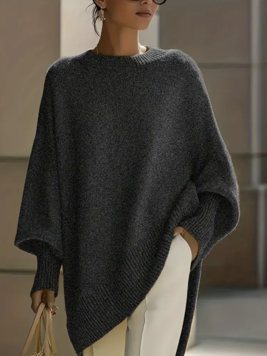 TESS | Pull Poncho Élégant