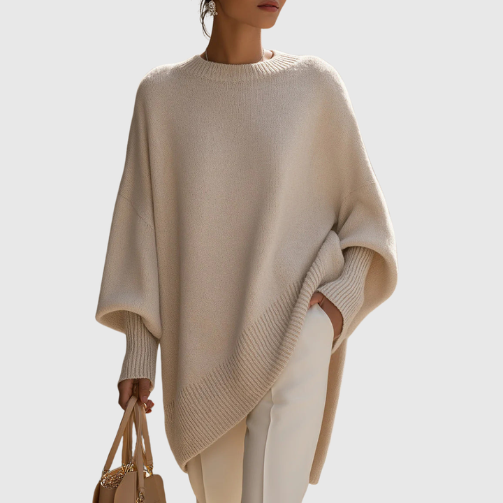 TESS | Pull Poncho Élégant