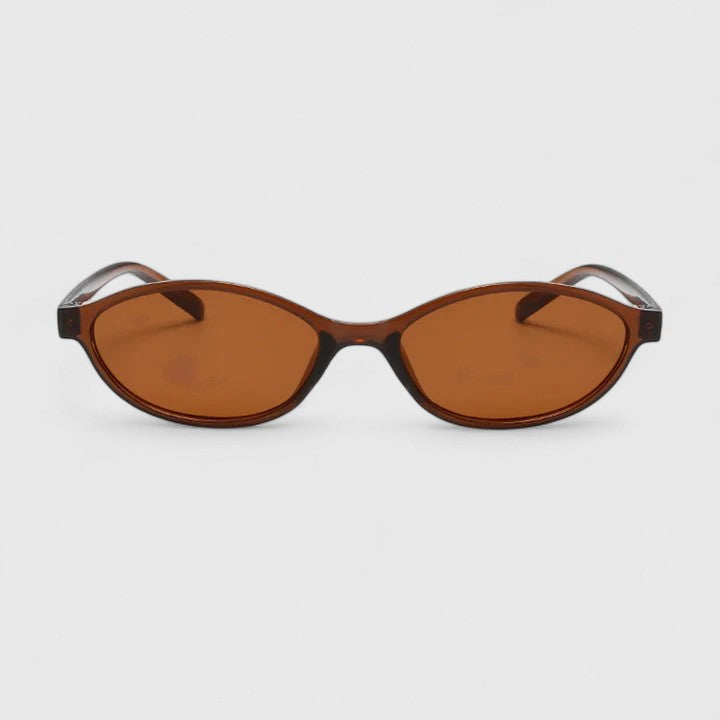 CLARA | Lunettes Solaires Ovales Minimalistes et Élégantes