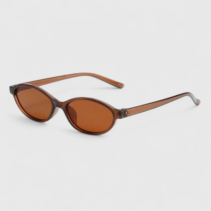 CLARA | Lunettes Solaires Ovales Minimalistes et Élégantes