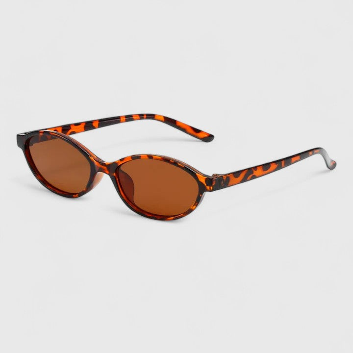 CLARA | Lunettes Solaires Ovales Minimalistes et Élégantes
