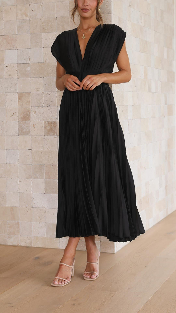 OCÉANE | Robe Élégante en Plis