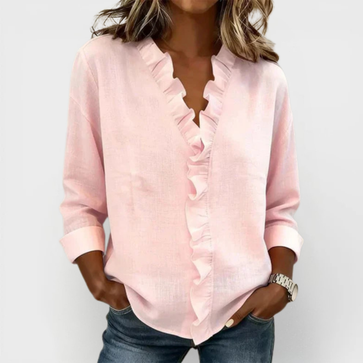 SUZE | Blouse à Volants Susan