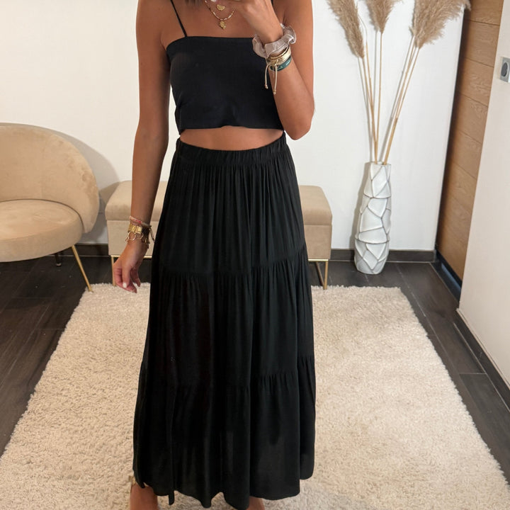COCO | CROP TOP NOIR