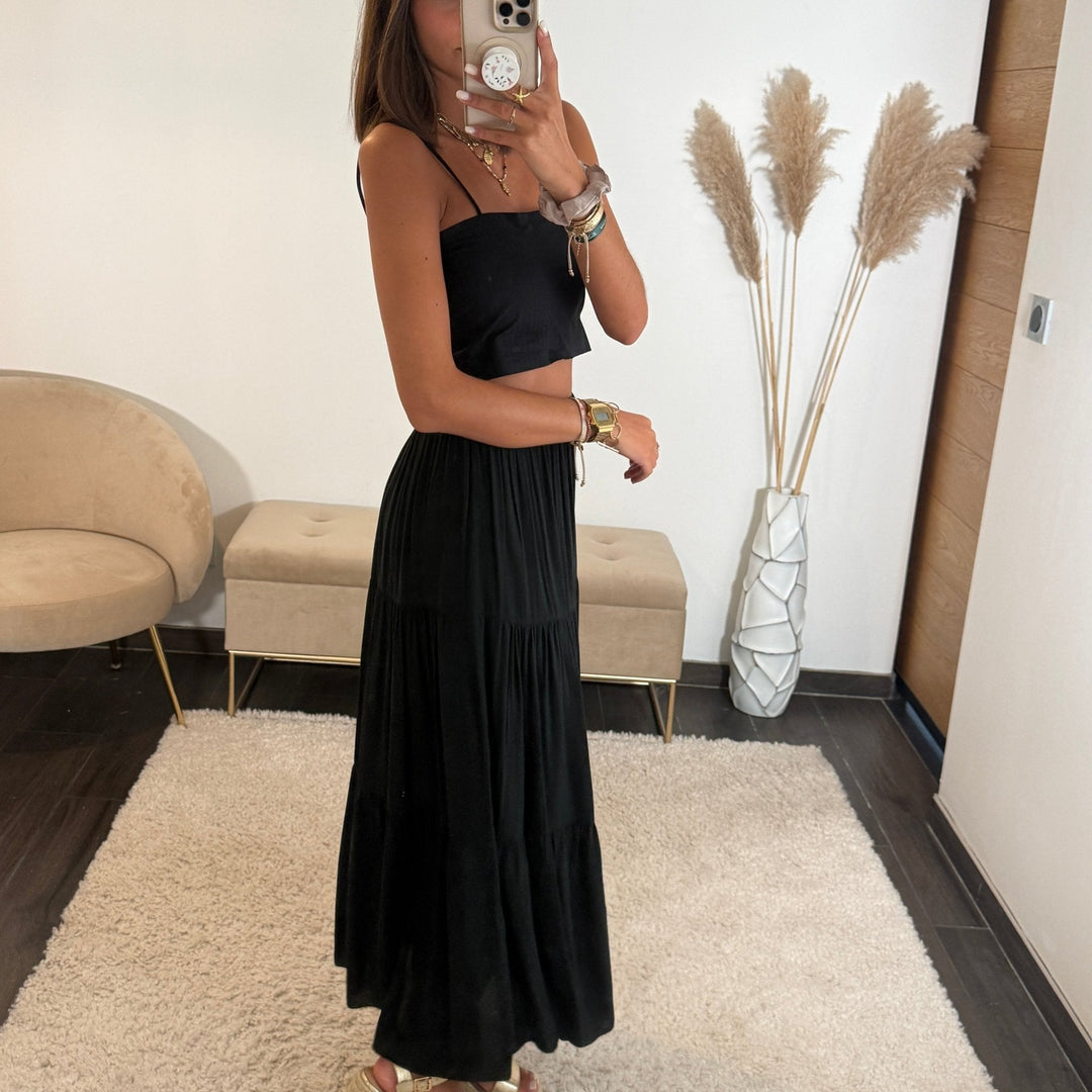 COCO | CROP TOP NOIR