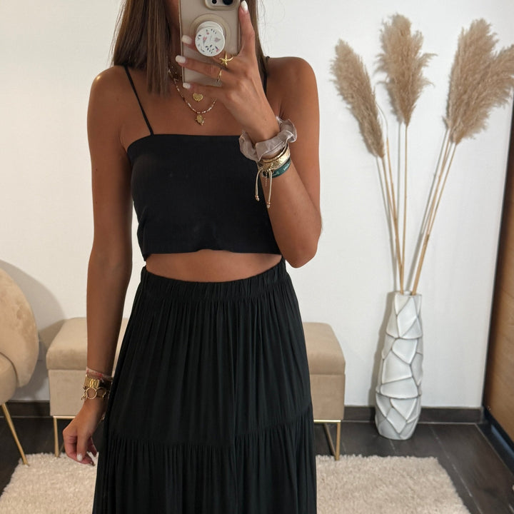 COCO | CROP TOP NOIR