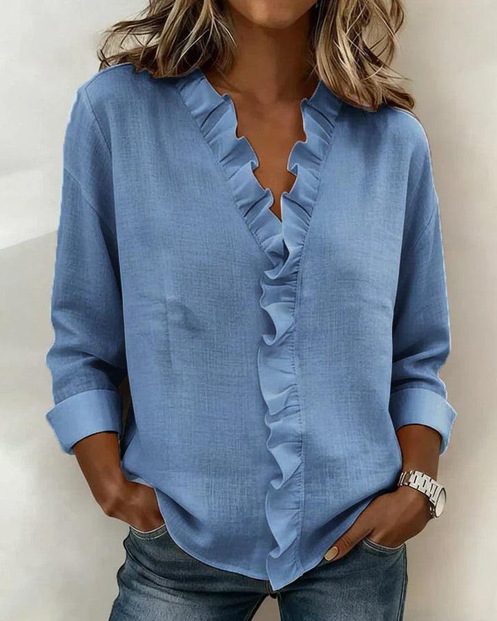 SUZE | Blouse à Volants Susan