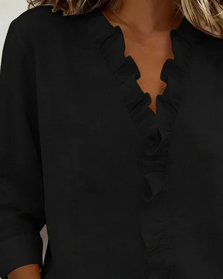 SUZE | Blouse à Volants Susan