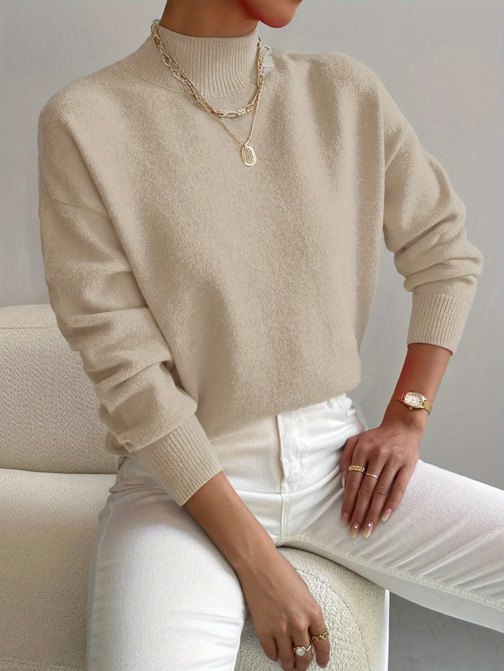 LOU | Pull Col Montant Doux