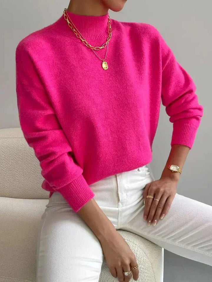 LOU | Pull Col Montant Doux