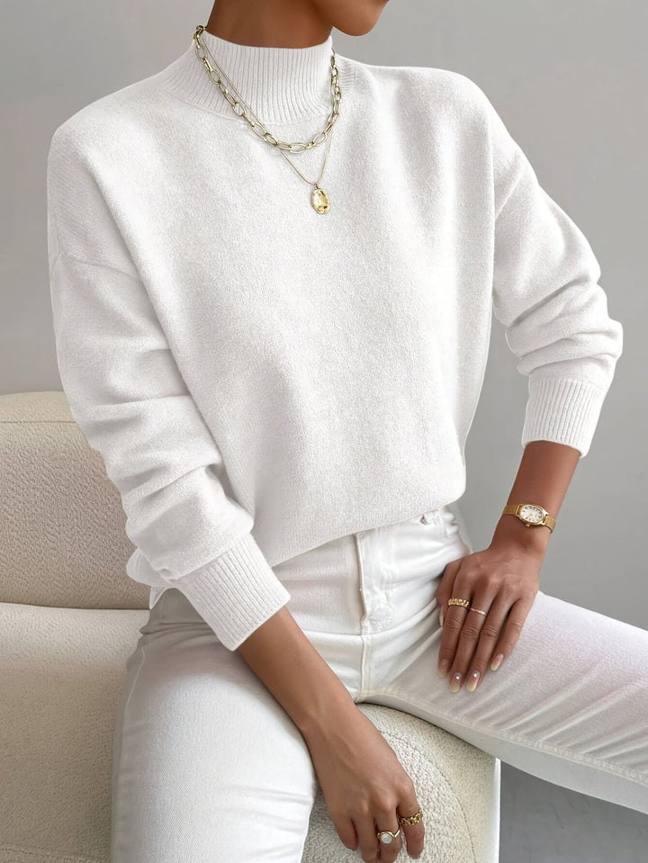 LOU | Pull Col Montant Doux