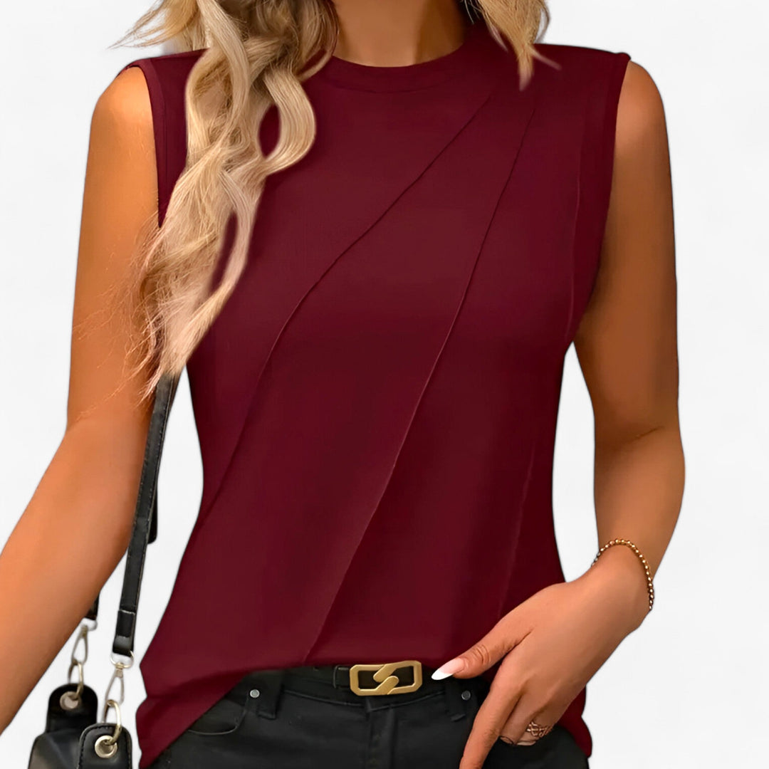 CAMILLE | Blouse d'été chic et aérée pour temps chaud Elna